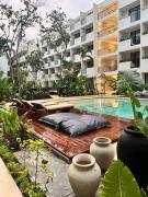 Comfy Studio 5 mins from Beach