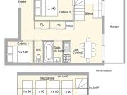 Studio avec mezzanine Les Saisies, animaux acceptés - FR-1-594-39