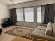 Viihtyisä itsepalvelumajoitus, tilava saunallinen yksiö