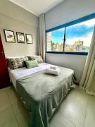 Apartamento aconchegante 8 min a pé até a praia