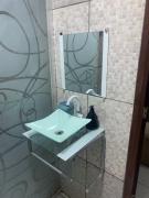 Suíte privada com estacionamento