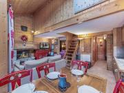 Duplex avec cheminée, proche pistes et village, spa inclus - FR-1-566-70