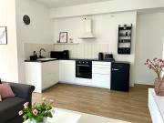 Zentrale Ruheoase mit Terrasse