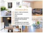 Grand appartement de charme-Calais Nord-Cour-Plage