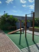 Apartamento novo, vista mar, 150m da praia