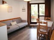 Studio 6 personnes au pied des pistes avec balcon - FR-1-322-635