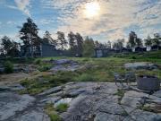 Fridfullt läge, stuga med sjöutsikt