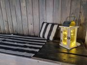 Kotoisa mökki paljulla ja puusaunalla