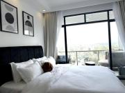 Studio with Nairobi skyline view