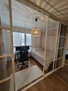 Ilmastoitu 4 makuuhuoneen asunto kantakaupungissa