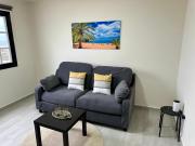 New modern apartment, Scandinavian style, ocean view