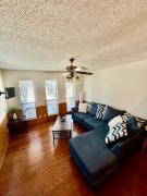 Two living rooms,Huge backyard,water park,Airport