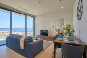 Chic 16th-Floor Apartment with Stunning Sea Views