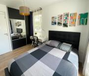 Comfortable rooms in Nanterre University near La Defense Arena and Paris with very good wifi