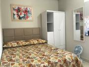 Kitnet207 centro, com linda vista janela, tv smart