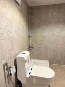 Studio overlooking pool amid flowering and quiet