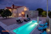 Luxury and modern villa with pool near beach by Traveler tourist agency Krk - ID 2138