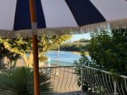 Porte de Provence - vue sur la rivière côté plage - Saint Martin dArdeche