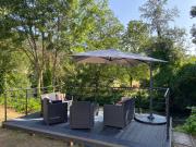 Private riverside villa with breathtaking views