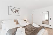 TOP Apartments - Stilvolle Wohnung im Stadtzentrum - Loggia - Kingsize Bett - Smart TV - Netflix - 60qm - 24h Check-In