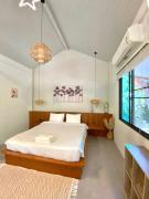 Tropical Crystal Villa with Terrace Kitchen