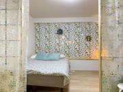 Ikebukuro#40 square meter room#池袋中心地带#高速无限制网#半地下室房间#1F