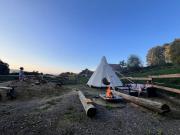 Tipi-Glamping am Gut Kunterbunt
