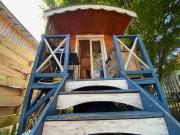 Roulotte 300 m de la Plage tout confort