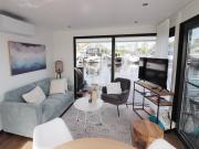 Houseboat in Lemmer with Harbor Views