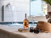 Luxury Private Spa Apartment with Heated Pool & Sauna and Sea View