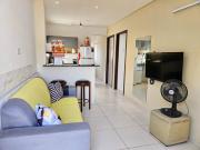 Centro de convenções 1km, AC, Chuv Elet, 2 Qt, varanda