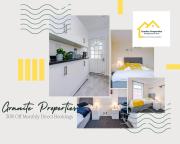 Beautiful Stylish 2BD Flat - Free Parking 30 Percent Off Long term bookings Beautiful Stylish 2BD Flat - Free Parking 30 Percent Off Long term bookings