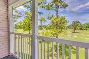 Screened Porch and Community Perks Myrtle Beach Gem