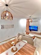 Departamento boutique centrico, nuevo y moderno con 3 habitaciones y 2 baños en calle caseros - Bonavista Rentals