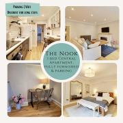 The Nook Central Harrogate Apartment with Parking