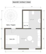 I Gemütliches 1-Zimmer-Apartment & eigenes Bad I