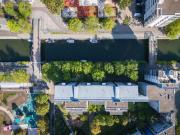 2 Bedroom Apartment with Canal View, Private Sauna, Sun Deck and EV Parking