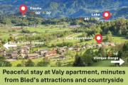 Apartment Valy - Relaxing Terrace & Near Bled