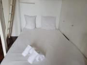 Backpacker room with an Eiffel Tower view near St Germain des Prés