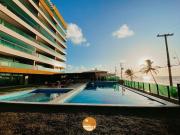 Pé na Areia, Piscina Borda Infinita, Vaga de Garagem, Portaria 24 hs