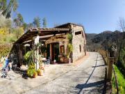 Typical Tuscan old stone house