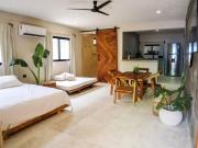 Cozy Tropical Suite for 1-4 Pp in Isla Mujeres