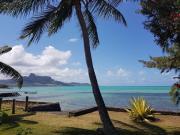 A bungalow right on the water