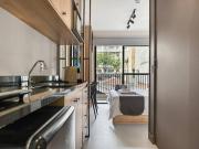 Studio Kitchen Modern Coworking Balcony