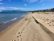 3 min Walk to Beach 3BR Apartment with Terrace AC & Parking