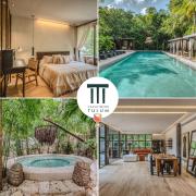 Art Design Loft with Pool, Big Gym, SPA, Hot Tub