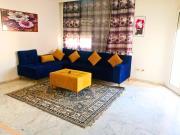 Charmant Appartement 2 chambres avec Internet et Vue Panoramique - au Cœur du Quartier Prestigieux dEnnasr 2, Proche de Toutes Commodités - Service Navette