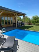 Woody House with pool