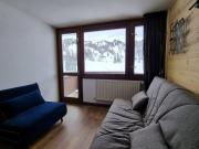 Studio rénové cosy à Plagne Centre avec balcon, skis aux pieds - FR-1-351-176