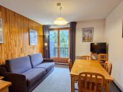 Studio cabine confortable à Flaine, balcon sud, proche pistes - FR-1-425-171